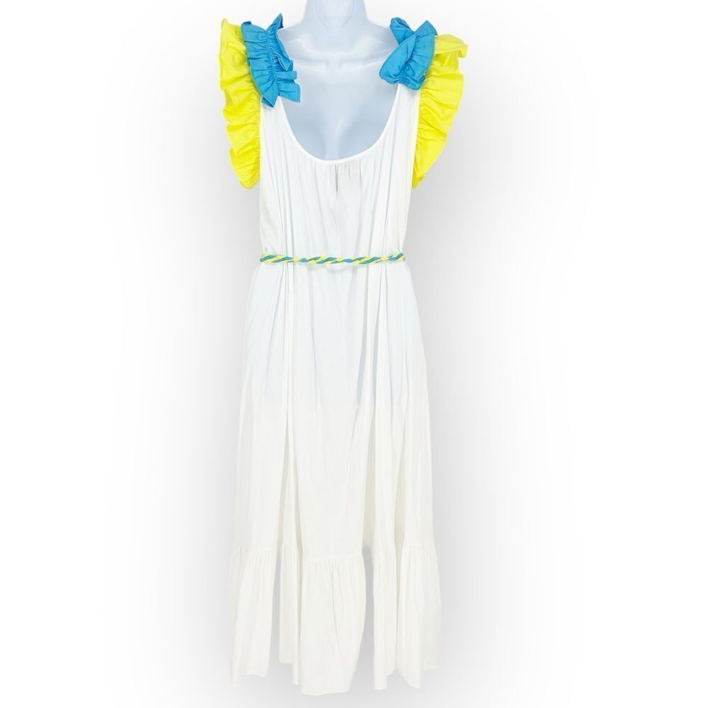 Alden Adair Womens Dress NWT Summer Cotton Bold Lilah Dress - Size M Colorful - Picture 7 of 11